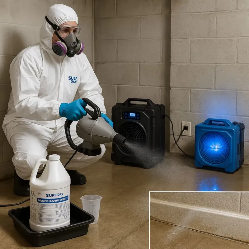 Sanitization and Odor Removal process in Carnation, WA