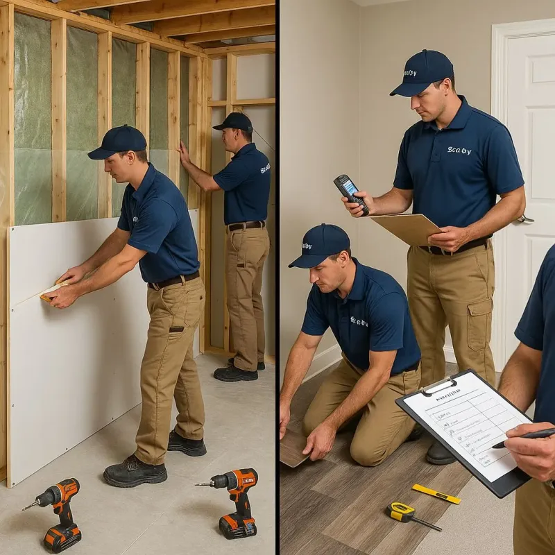 Repairs and Reconstruction process in Carnation, WA